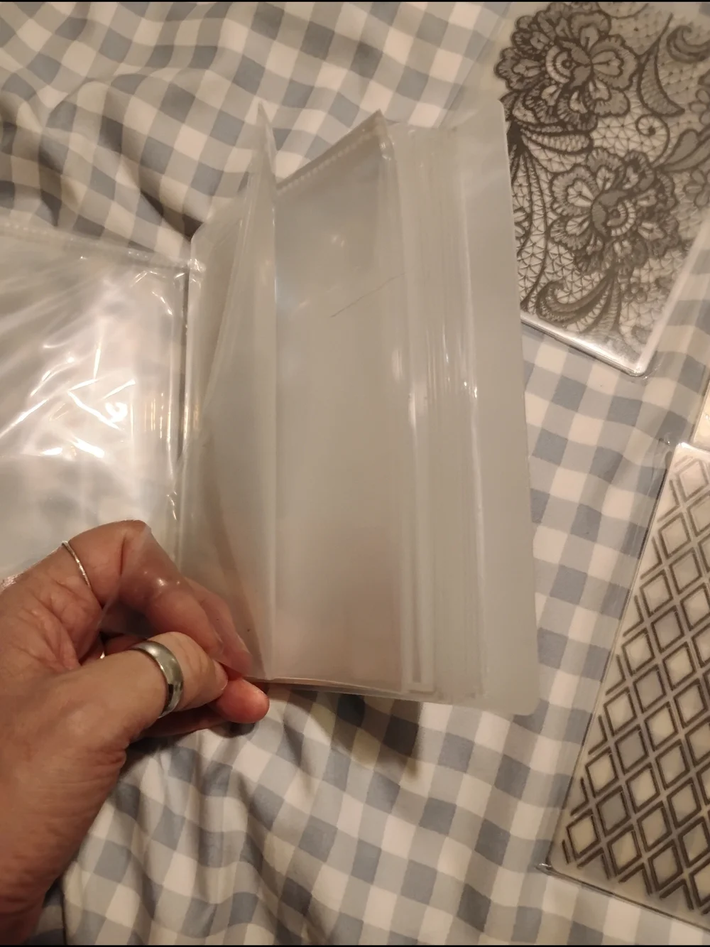 Variety Of Embossing Folders And Storage Album